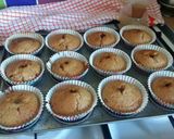 A picture of step 13 of Vickys Banana Butterscotch Cupcakes, GF DF EF SF NF.