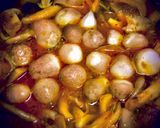 Hình bước làm 4 của món Hủ Tiếu Sa Tế Chay