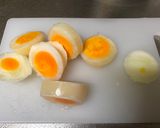 A picture of step 1 of Fried Rice with Small Fried Eggs.