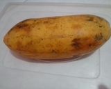 Foto langkah ke 1 dari resep Pepaya coklat.