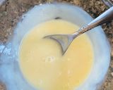 A picture of step 5 of Eggless Malai cake.