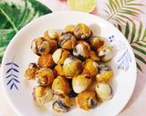 Hình bước làm 2 của món Trứng cút lộn xào me