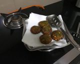 A picture of step 10 of Dil leaves Cutlets.