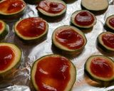 Cukkini mini “pizza” recept fázis 2 fotója