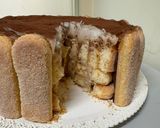 Foto del passaggio 5 della ricetta Biancomangiare alle Mandorle con Savoiardi