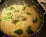 A picture of step 5 of Cheesy Sausage & Broccoli Orzo.