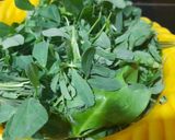 मेथी आलू की भाजी (methi aloo ki bhaji recipe in Hindi) रेसिपी चरण 1 फोटो