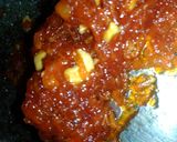 A picture of step 7 of Apple halwa.