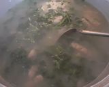 Foto langkah ke 7 dari resep Bobor Selada air + tempe.