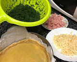 Foto del paso 5 de la receta: 47. Quiche Lorraine de espinacas (principal pasta)
