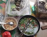 Hình bước làm 3 của món Hàu nướng mỡ hành