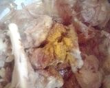 A picture of step 2 of Mutton alu shorba.