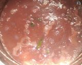 A picture of step 4 of Fish curry.