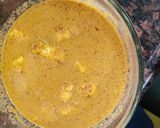 A picture of step 4 of Paneer Makhani.