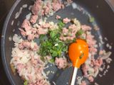 Macarrones con salchicha/longaniza y berenjenas