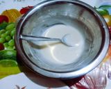 A picture of step 2 of Ice cream Cone and Cone Bhel.