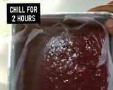A picture of step 5 of Anaardana jelly heart.