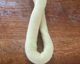 A picture of step 6 of Korean Twisted Donuts.