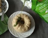 Foto langkah ke 5 dari resep 23 | puding Roti Matcha.