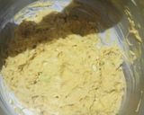 A picture of step 2 of Lauki Chilla.