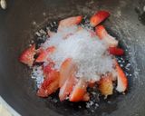 A picture of step 4 of Strawberry sabudana kheer.