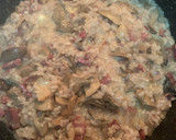 Foto del paso 5 de la receta: Risotto de jamón ibérico y setas