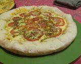 Foto del paso 6 de la receta: Pizza con bordes rellenos!
