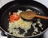A picture of step 3 of Chicken Stuffed Paneer Butter Masala.