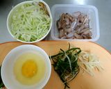 鮮味蟹管蒲瓜蛋粥的食譜步驟1照片