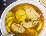 صورة لخطوة 1 من وصفة دجاج وبطاطا ورز