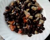 A picture of step 2 of Chana chat.