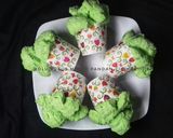 Foto langkah ke 6 dari resep 38. Bolu kukus pandan mekar super cepat.