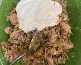 Foto langkah ke 3 dari resep Tuna Mushroom Muffin Puff.