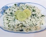 A picture of step 3 of Cilantro Lime Rice.