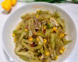 Foto langkah ke 6 dari resep 218. Tumis Labu Siam Jagung.