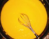 A picture of step 1 of Mango jelly dessert.
