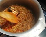 A picture of step 3 of Baingan Qeema.