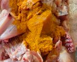 Gambar langkah 1 resipi Ayam Kapitan Simple.