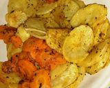 Foto del paso 3 de la receta: Papas y zanahorias en horno