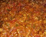 Foto del paso 5 de la receta Empanada de carne (con tomate, pimiento y cebolla)