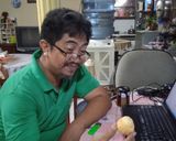 Foto langkah ke 8 dari resep Onde onde isi kacang hijau anti gagal.