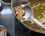 A picture of step 1 of Cashwenut upma.