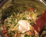 A picture of step 3 of Calabacitas con Queso.