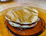 Foto del passaggio 4 della ricetta Pancakes vegan alla banana 🥞🍌🏳️‍🌈☮️🇺🇦