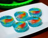 Foto langkah ke 9 dari resep Jelly Ikan Koi.