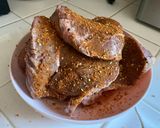 A picture of step 2 of Garlic Butter Steak.