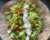 A picture of step 4 of Crispy Chickpea & Lettuce Wraps.