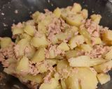 Une image de l'étape 4 de Salade de pomme de terre au thon.