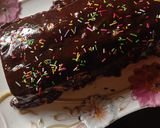 A picture of step 8 of Rainbow Swiss Roll 🌈🌈🌈.