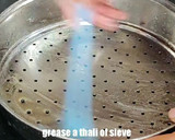 A picture of step 3 of Cabbage Vadi.